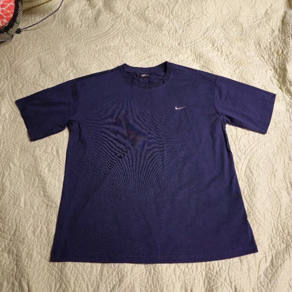 Nike Dri-FIT T-Shirt -- Navy Blue -- Large -- Like New